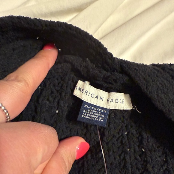 American Eagle Outfitters Black Cardigan Sweater - Picture 2 of 6